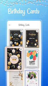Stylish Invitation Card Maker birthday card templates